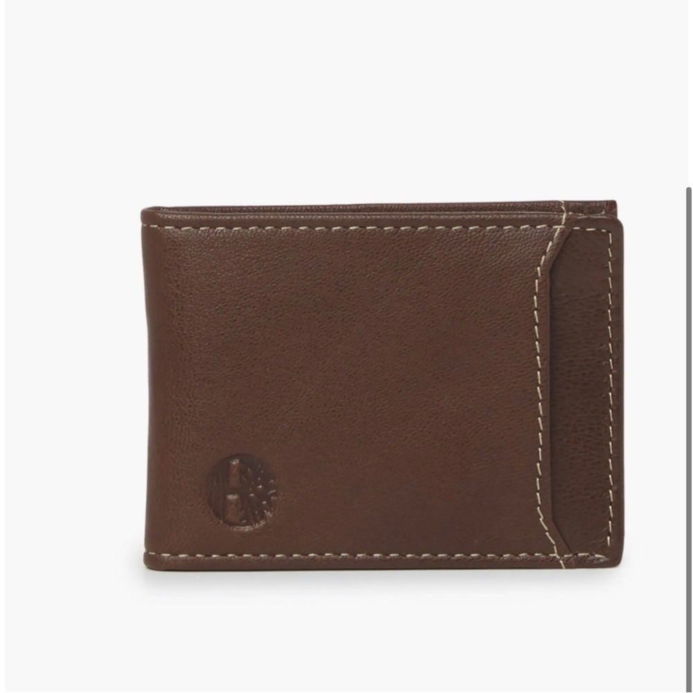 🛍️NWT Timberland Brown Leather Flip Clip Wallet